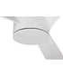 Phoebe 52" 3-Blade Indoor/Outdoor Damp Ceiling Fan Fan White