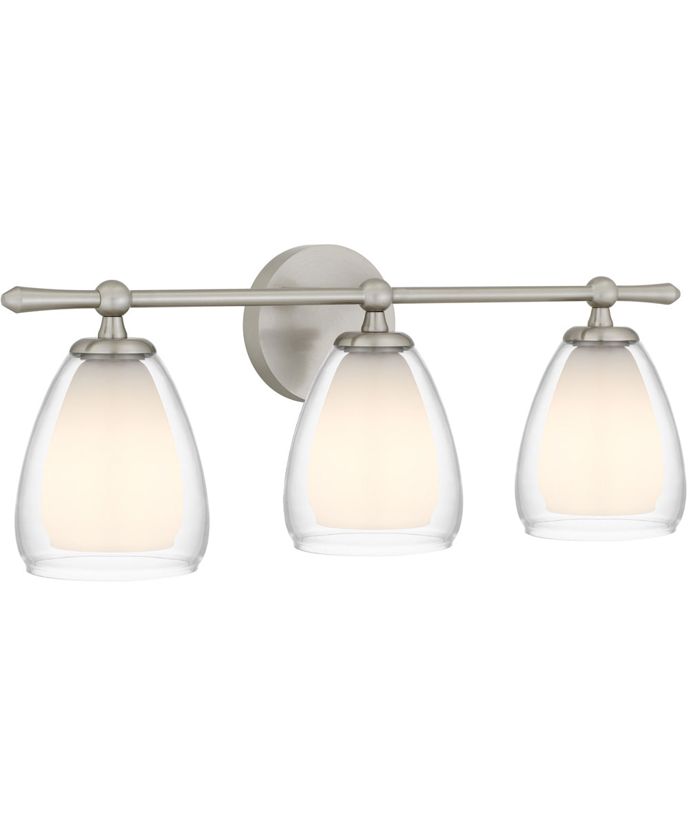 Vivienne 3-light Bath Light Brushed Nickel