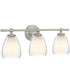 Vivienne 3-light Bath Light Brushed Nickel