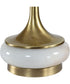 Molena Brass & Pearly Stone Table Lamp