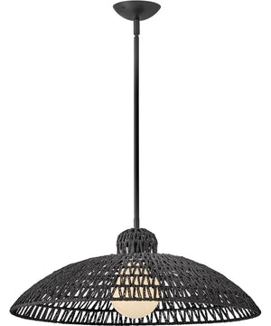 Pismo 1-Light Large Pendant in Black