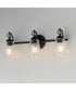 Jackson Hole 3-Light Bath Vanity Black
