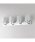 Durham 4-Light Strip Bath Vanity Polished Chrome