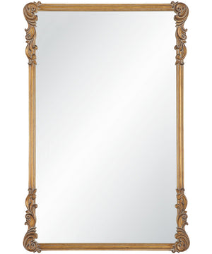 24x36" Wall Mirror in Antique Gold
