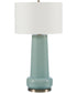 Claudin Aqua Blue Table Lamp