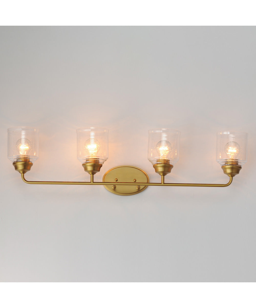 Acadia 4-Light Bath Vanity Natural Aged Brass