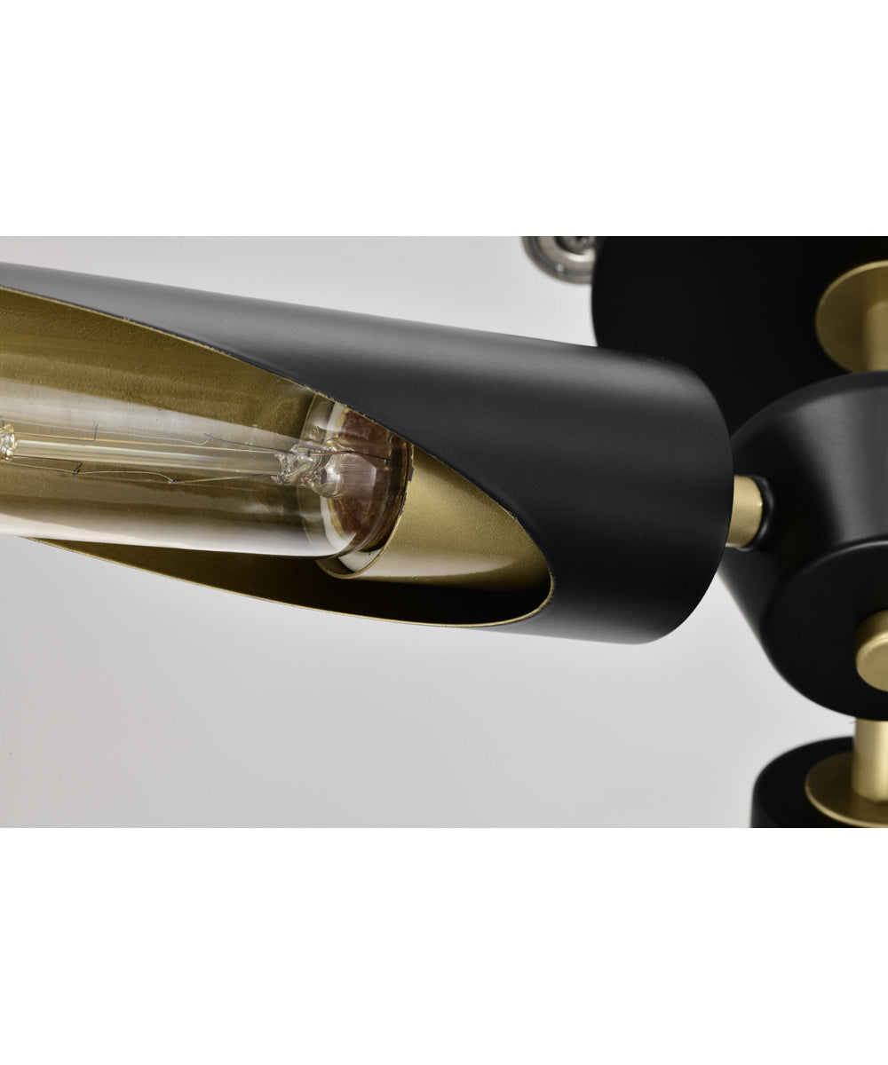 Marc 3-Light Close-to-Ceiling Matte Black