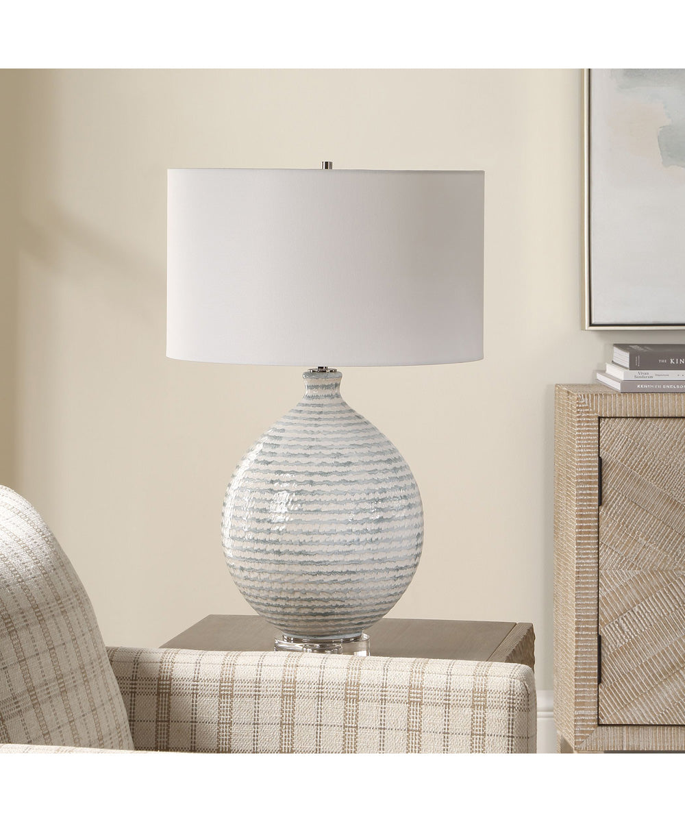 Clary Horizontally Striped Table Lamp