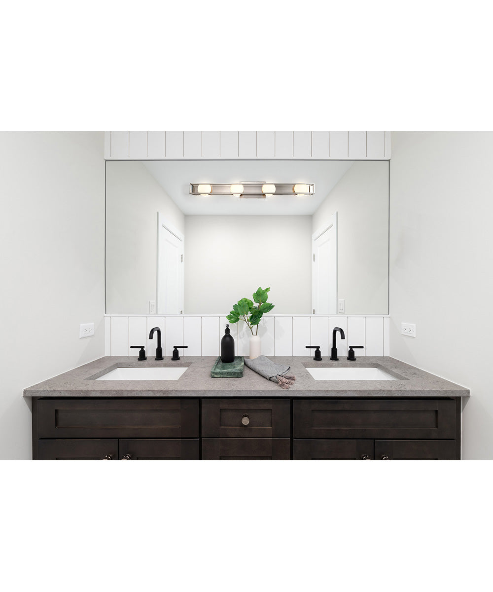 Jenkins 4-Light Vanity & Wall Brushed Nickel
