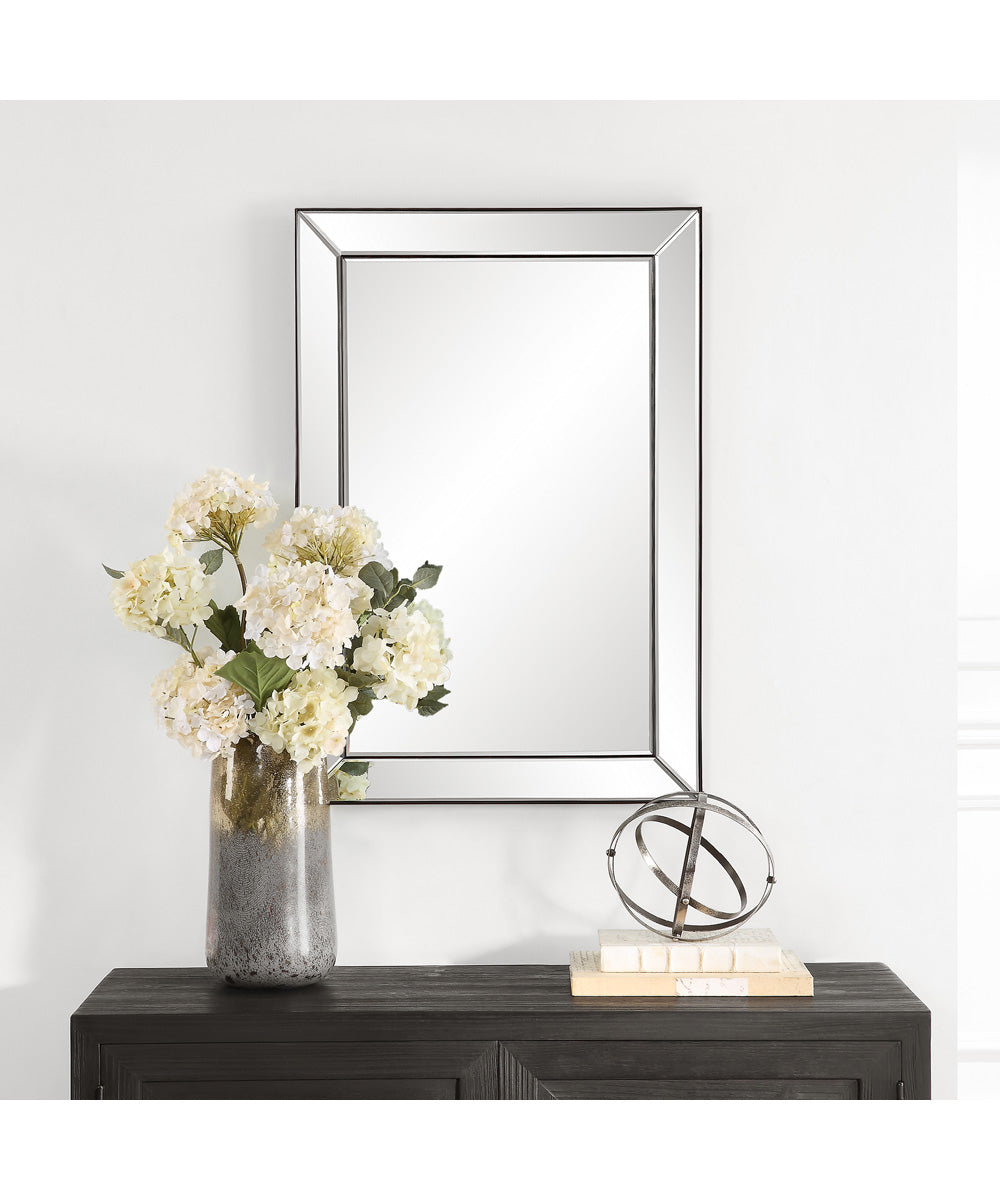 23x34" Wall Mirror in Dark Bronze