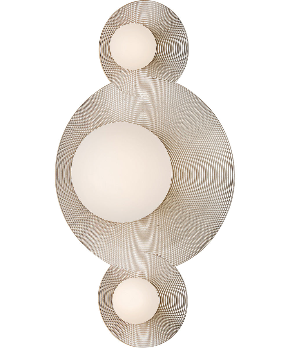 Rhea LED-Light Small LED Vanity in Polished Nickel