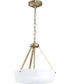 Lieon 2-Light Convertible Pendant Champagne Bronze