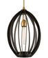 Darby 1 Light Architectural Oval Pendant