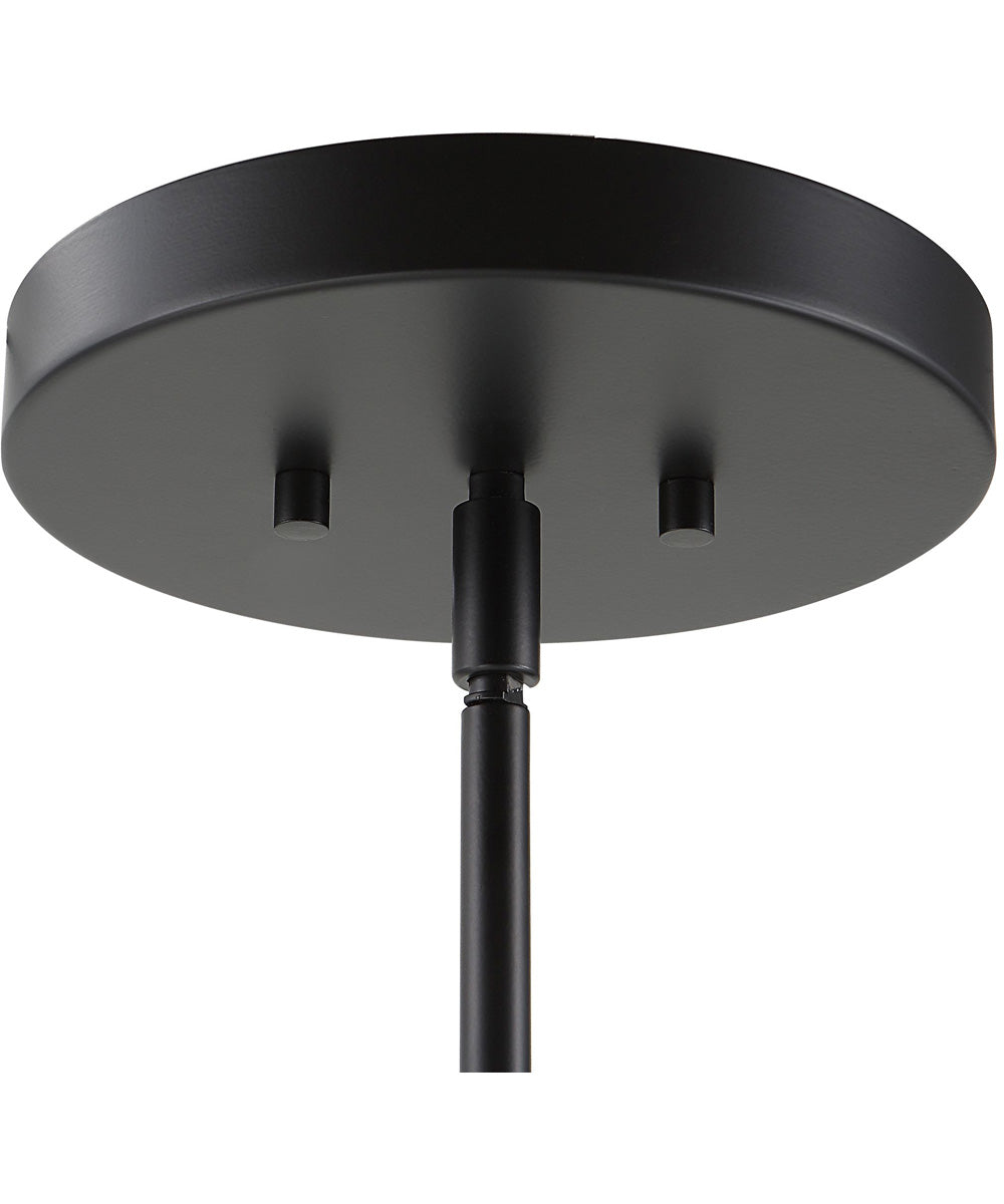 Ebony Elegance 8 Light Chandelier