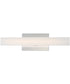 Vogue 18 inch 5CCT LED Vanity Satin Nickel