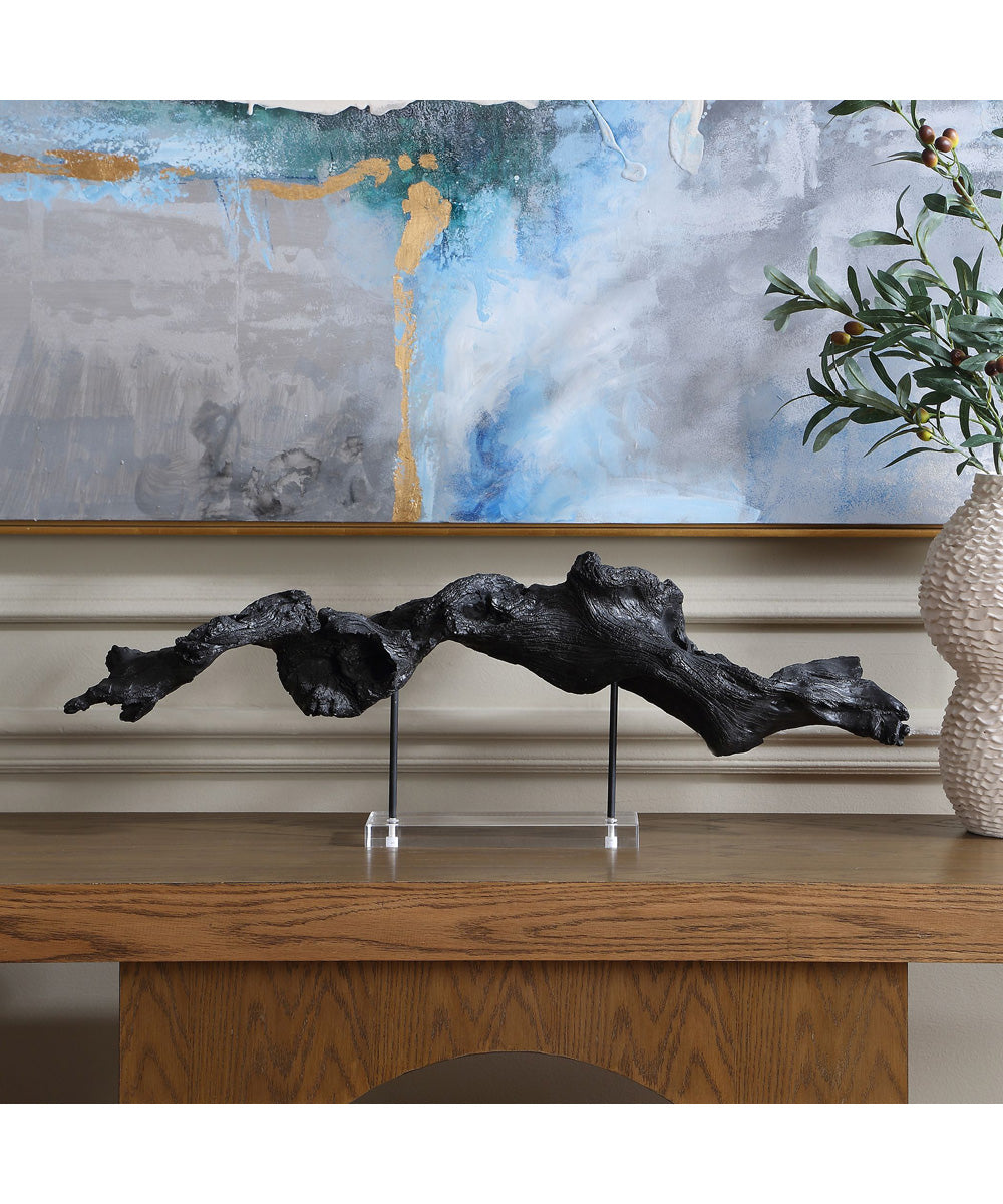 Charred Timber Sculpture