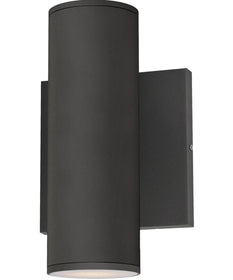 Calibro 7.5 inch LED Outdoor Sconce Architectural Bronze