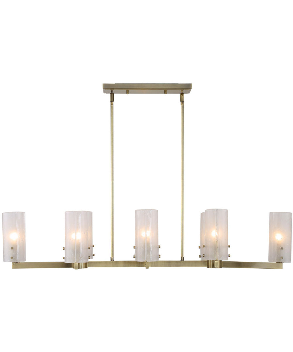 Mistie 8 Light Linear Chandelier