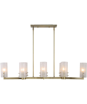 Mistie 8 Light Linear Chandelier
