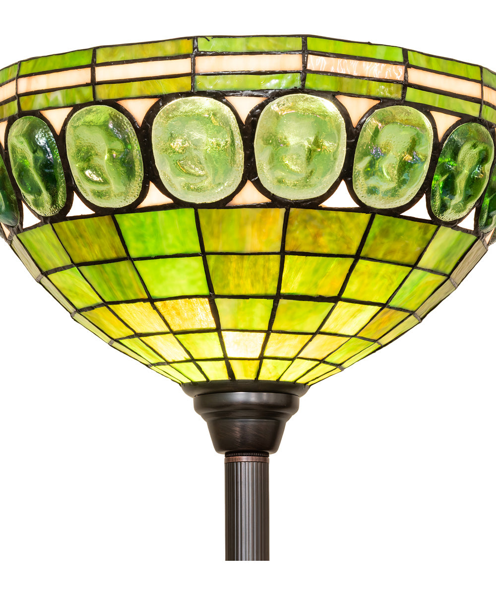 72" High Turtleback Torchiere