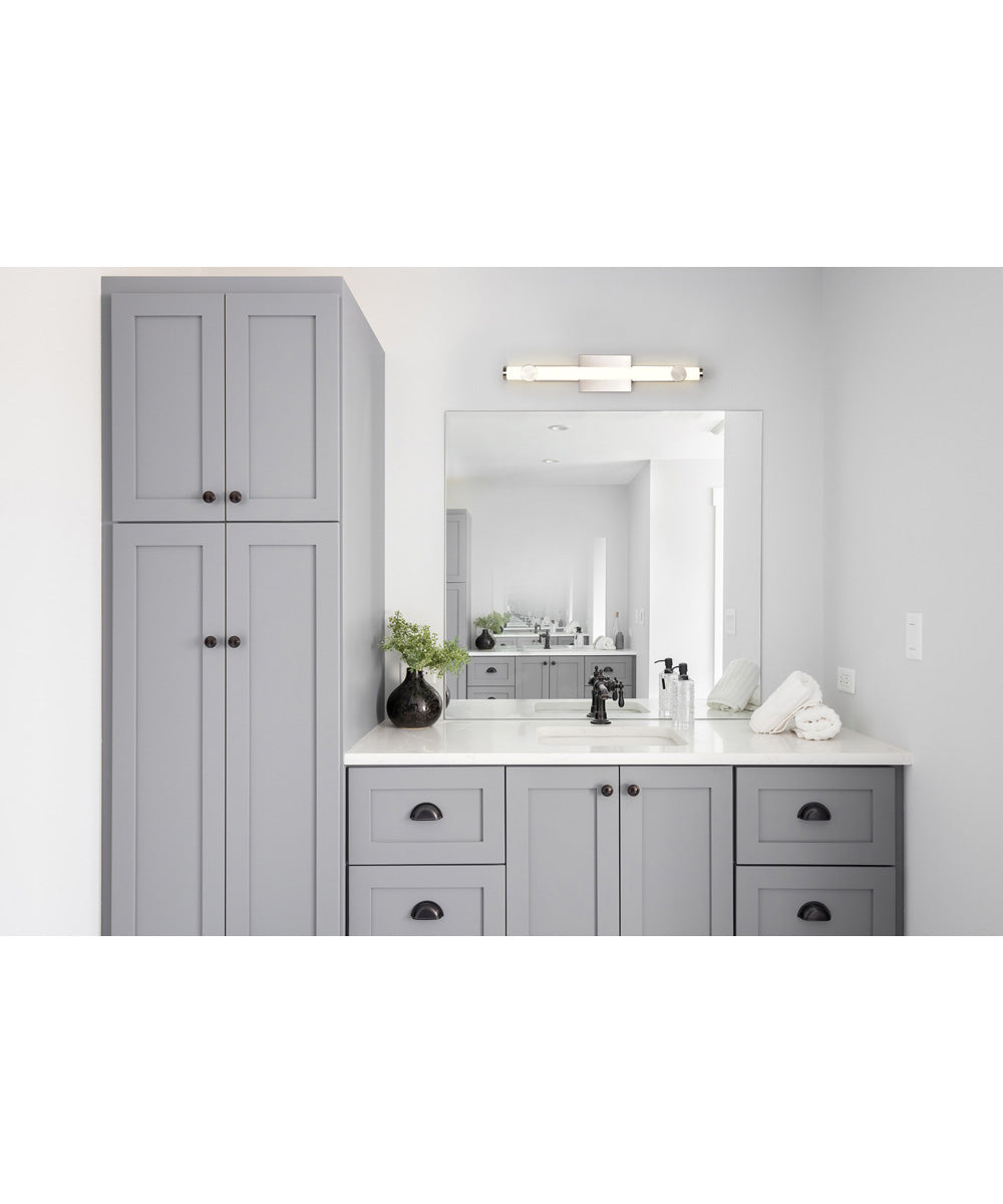 Bowman  Vanity & Wall Brushed Nickel