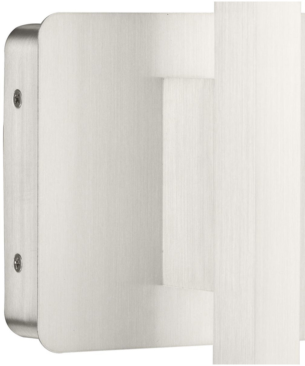 Phase 5 24 in. Slim Modern 3CCT Integrated LED Linear Vanity Light Brushed Nickel