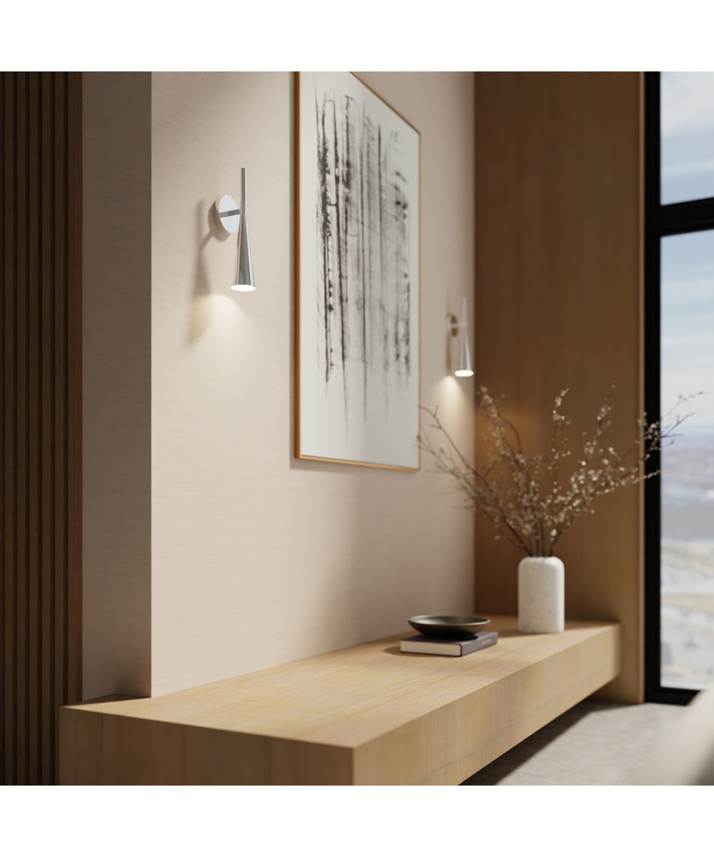 Levi 1-Light Sconce Polished Nickel