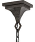 5" Square Nuevo Mission Mini Pendant