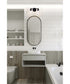 Grayson 2-Light Vanity & Wall Matte Black
