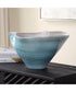 Blue Crest Ceramic Bowl