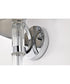 Teagon 1-Light Vanity & Wall Polished Nickel