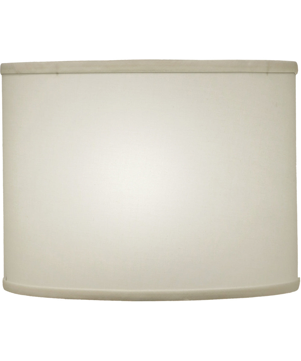 14x15x10 Parchment Butcher Linen Drum Hardback Lampshade