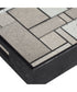 Modern Mosaic Antique Mirrored Tray