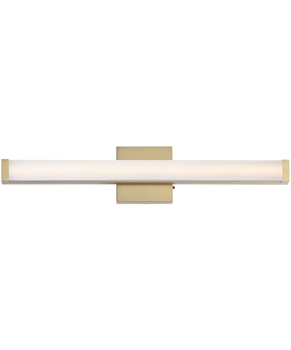 Spec 24 inch LED Bath Vanity 5CCT Natural Aged Brass
