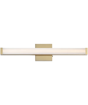 Spec 24 inch LED Bath Vanity 5CCT Natural Aged Brass