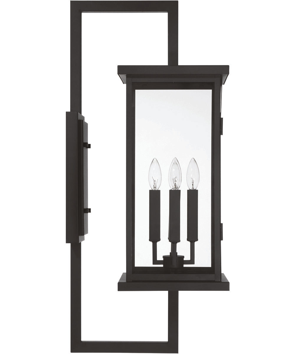 Jordan 4-Light Outdoor Lighting Textured Black