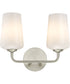 Celino 2-Light Bath & Vanity Brushed Nickel