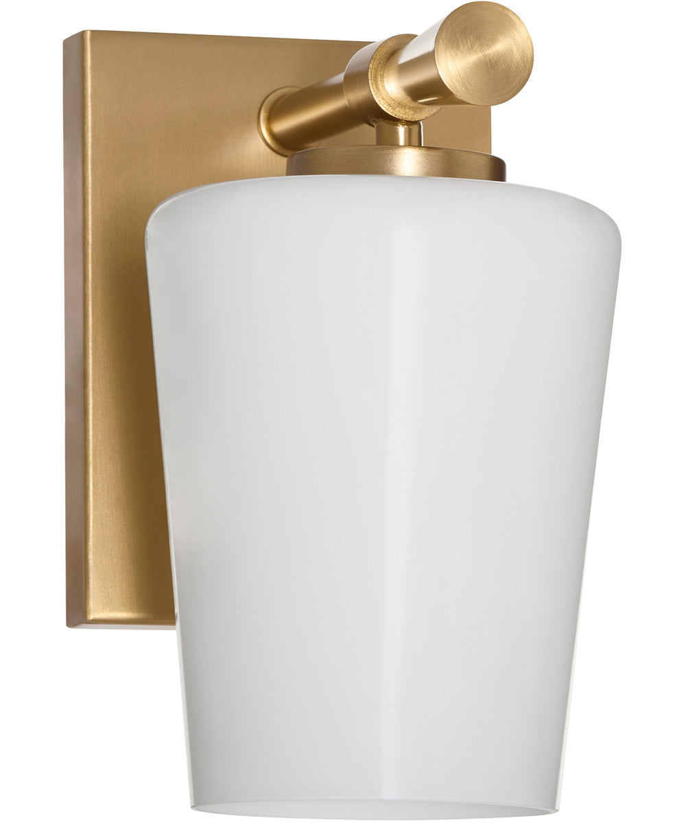 Goodwin Wall Mount Light Fixture Aged Brass