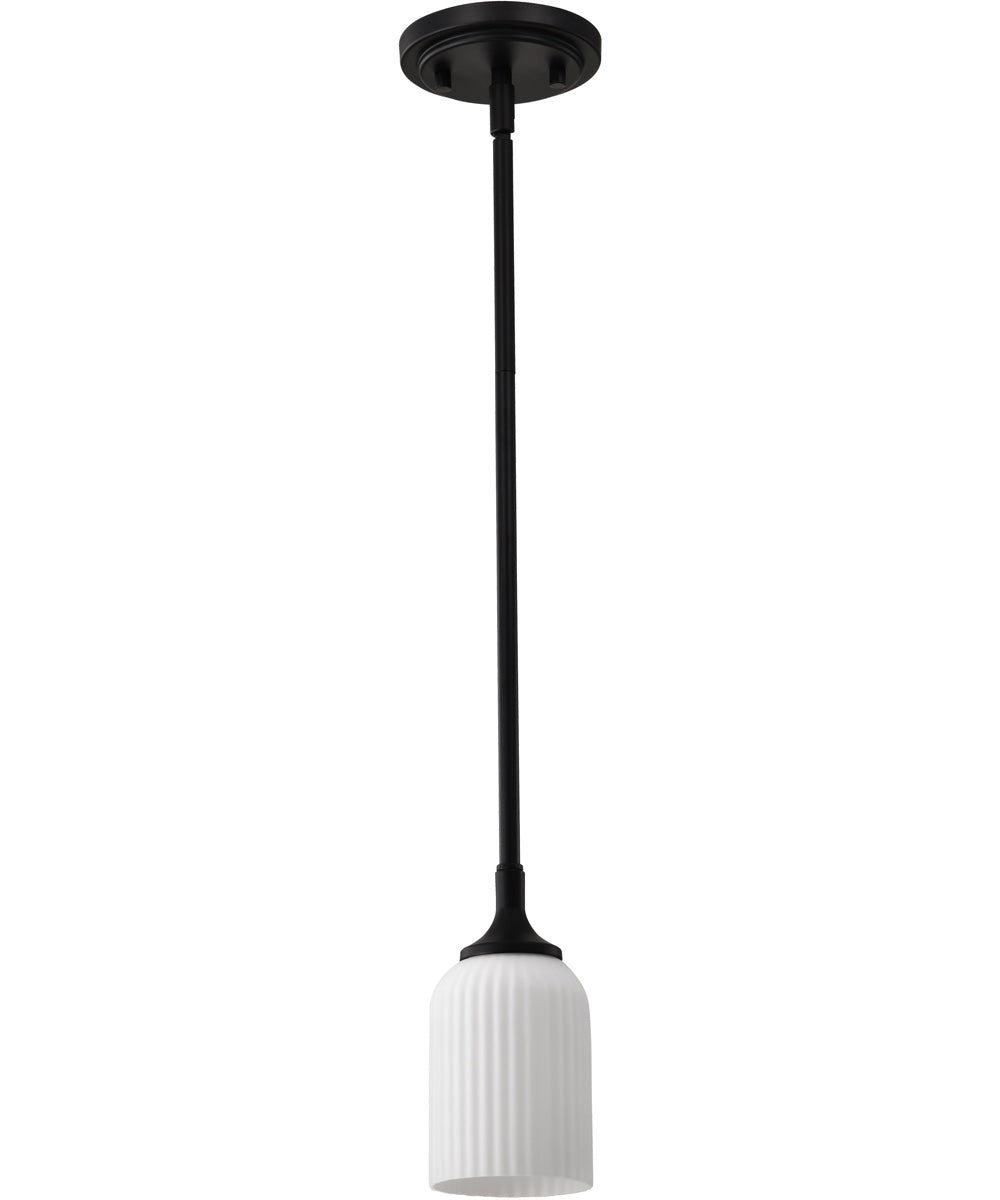 Solara 1-Light Pendant Matte Black