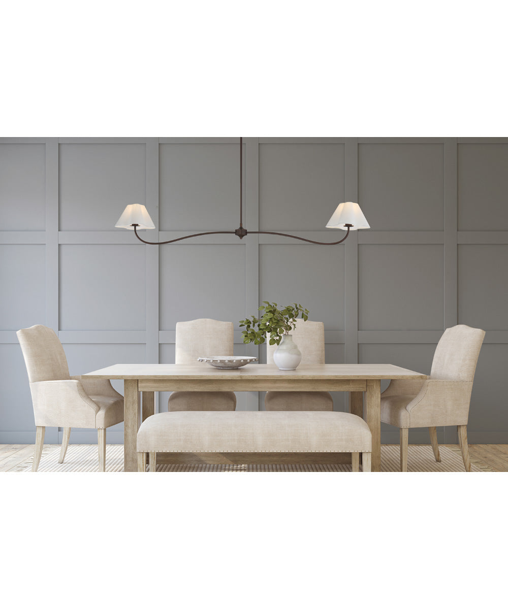 Saxon 2-Light Pendant Oil Rubbed Bronze
