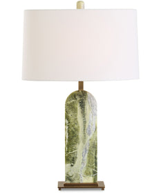 Moorea Green Marble Table Lamp