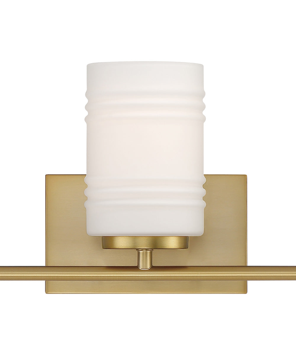 Leavenworth 3 Light Vanity Brushed Gold