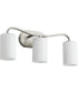 Rutherford 3-light Bath Vanity Light Satin Nickel