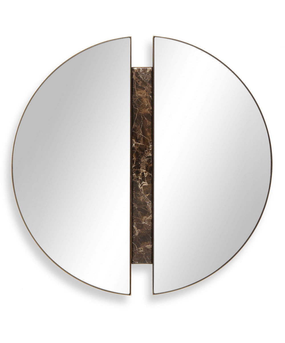 Hanover Divided Round Mirror