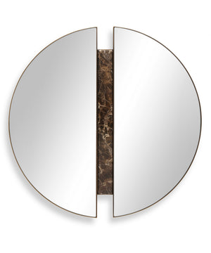 Hanover Divided Round Mirror