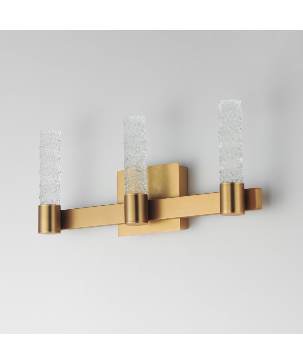 Duchess 3-Light Wall Sconce Natural Aged Brass