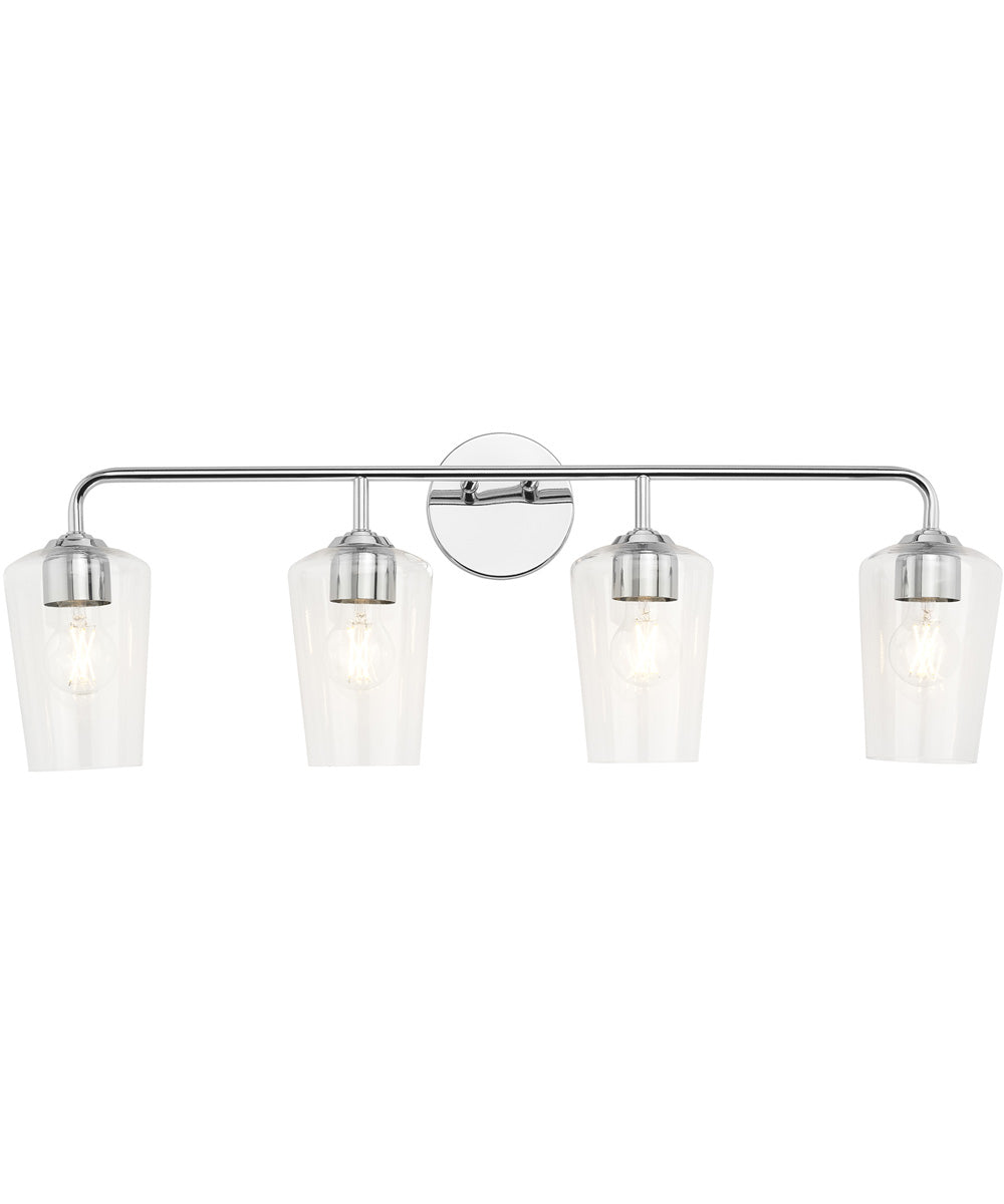 Celino 4-Light Bath & Vanity Polished Chrome