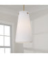 Averitt 1-Light Pendant Aged Brass