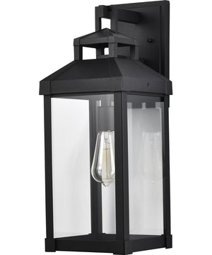 Corning 1-Light Outdoor Matte Black