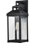 Corning 1-Light Outdoor Matte Black
